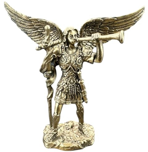 57 SPECIAL REPLICAS Skulptur Deko Figur - Der kleine Erzengel Gabriel - Figur als Geschenk für Wohnzimmerdekoration Figuren Deko