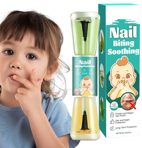Anti-Clear-Nagellack – Vorbeugung von Nägeln für Kinder, sichere und schützende Lösung für die Nagelpflege mit natürlichem Maniküre-Stift mit bitterem Geschmack und einfacher Anwendung