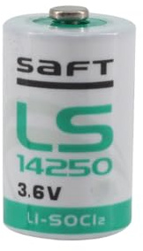 Originale LS-14250 per contatore acqua PLC ER3 ER1/2AA 3,6 V batteria al litio S..A.F.T 10 pz.
