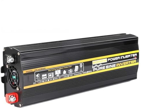 Power Inverter Convertitore A Onda Sinusoidale Pura Da 8000 W AC 12V A AC 220V 230V Trasformatore USB Presa EU Display Carica
