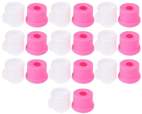 POPETPOP Ammorbidente per Unghie e Solventi per Smalto 10 Pezzi Materiale PP Confortevole Kit Manicure Semipermanente Rimuovi Cuticole Unghie