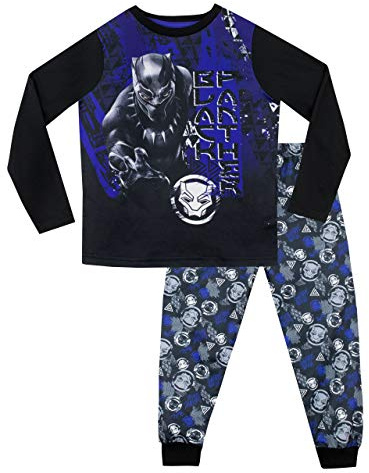Marvel Black Panther Ensemble De Pyjamas Garçon Multicolore 2-3 Ans