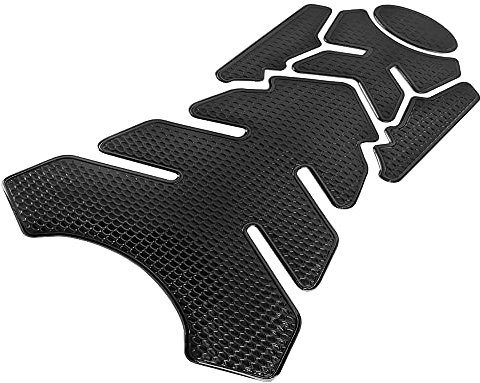 F FIERCE CYCLE Fuel Tank Protector PVC Rubber Pad Emblem Badge Sticker