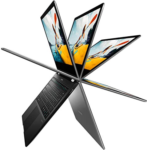 MEDION E3223 33,8 cm (13,3 Zoll) Full HD Touch Convertible Notebook (Intel Pentium Silver N5030, 8GB DDR4 RAM, 256GB SSD, Intel UHD, WLAN, Webcam, Win 10 Hom)