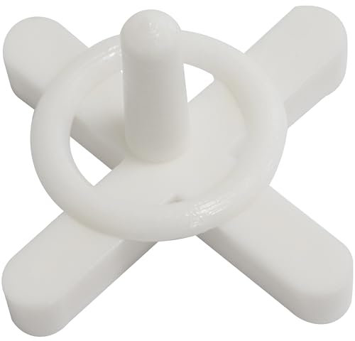 AERZETIX - C71035 - Lot de 100 croisillons récupérables en croix 3 mm pour joint de carrelage et faïence - en plastique