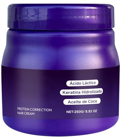 Frisotti-Creme, glatte Haarcreme – Tiefenklimagerät mit 250 g Haaren, langanhaltende Pflegeprodukte für die Haarglättung für Frauen mit lockigen Typen