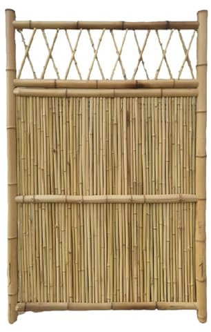 GOCHUSX Cancello da Giardino in Legno, Schermo per La Privacy per Giardino, Decorativo per Schermature Esterne per Corridoio, Cucina, Bar, Pub, Ingresso(75x60cm)