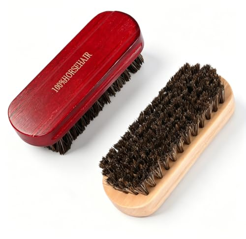Carehabi Brosse pour Cuir et Textile Voiture Poils ultradoux Nettoyant Cuir Voiture pour Le Cuir Les Tissus d'ameublement Le Similicuir cabriolets