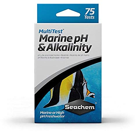 Seachem MultiTest Marine pH & Alkalinität, 75 Tests