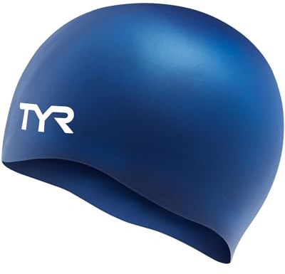 TYR Uni – Erwachsene Adult Wrinkle Free Silicone Swim Cap Badekappe