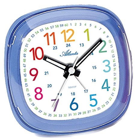 Atlanta Kinderwecker blau 1736/5