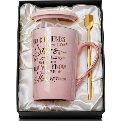 Best Friends, regalo dell'amicizia per le donne, regalo di compleanno per donne, idee regalo di compleanno per lei, amiche femminili, bestie, sorelle, migliori amiche in ceramica marmorizzata, scatola