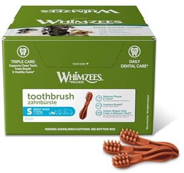 WHIMZEES Snack Dental Bürste Mix 8,6 cm Box 150 Stück