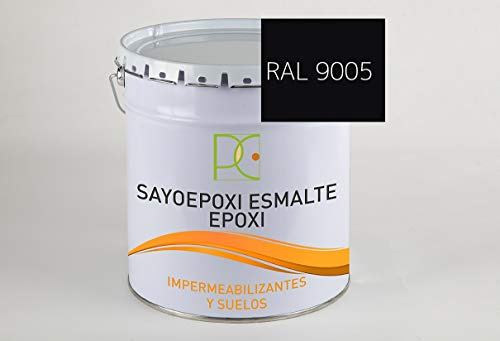 COLAMINA PINTURA EPOXI 2 COMP. PARA SUELOS COLOR NEGRO 6 KG (4 kg. base + 2 kg. catalizador)