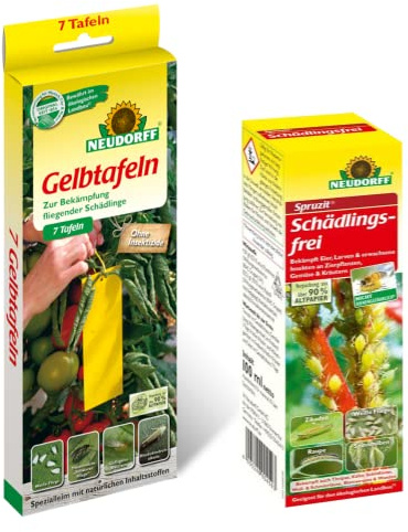 King of Trade Neudorff Spruzit Schädlingsfrei 100 ml + Gelbtafeln