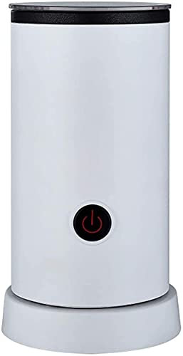 NOOFIE Macchina per Montare Il Latte Macchina Automatica per la Schiuma di Latte in Acciaio Inossidabile Frullino per Le Uova Automatico Caldo e Freddo per mescolare Il caffè 1015 (Colore: Bianco;