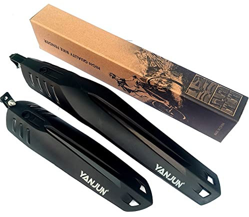 Fahrrad-Schutzbleche vorne und hinten, Fahrrad-Set, tragbar, Mountainbike, Schutzblech, Schnellverschluss, Kotflügel, vorne und hinten