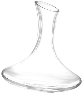 COLLBATH Decantador De Vino De Vidrio Premium Aireador Profesional Para Bar y Hogar Mejora Sabor y Aroma Diseño Seguro Con Base Ancha y Vertedor Preciso Para Festejos y Uso Cotidiano