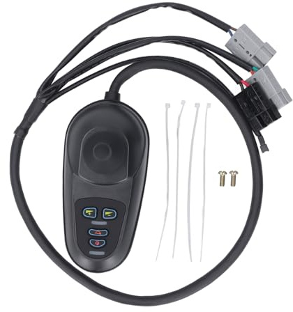 Elektrischer Rollstuhl-Joystick-Controller, 4 Tasten, universeller Joystick für Elektro-Rollstuhl, intelligente Steuerung, gebürstetes Zubehör, 50 A DC 24 V, für Elektrorollstuhl, intelligenter