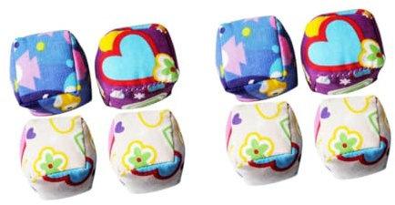 TOYANDONA 4 Stücke Zufällig Sandsäcke Werfen Spiel Für Kinder Weiche Material Spielzeug Für Jungen Mädchen Für Spielen