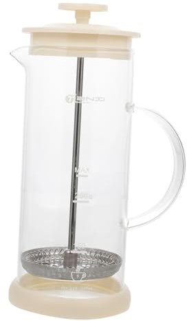 GLEAVI Montalatte Manuale in Acciaio Inossidabile Macchina Per Schiumare Latte Per Cappuccino e Accessori Per Espresso Facile Da Usare in Cucina