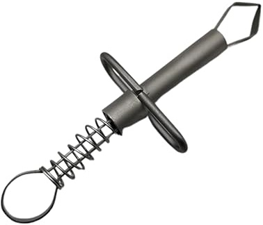 NK eShop Stainless Steel Tick Remover Tweezer for Dogs, Cats & Humans – 8.5cm, Sandblasted Finish Easy, Safe Tick Removal Tool for Pets and People