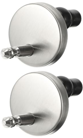 Kisangel Set 2 Pezzi Bulloni in Acciaio Inox Per Fissaggi Cerniere Sedile Wc Dadi Espandibili e Coperchio Vite, Kit Accessori Per Montaggio e Sostituzione Sedile Wc Stabile e