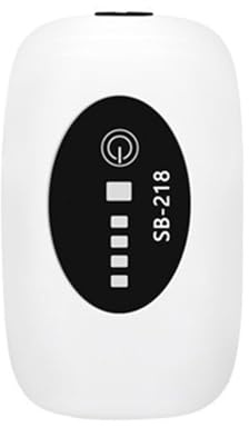 Zunate Aquarium-USB-Sauerstoffpumpe, Tragbare Lithium-Batterie-Luftpumpe, Langlebiges Netzkabel für den Innen- und Außenbereich (SB 218 Einzellöcher)