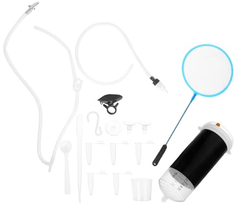 Abaodam Incubateur Crevettes Saumure Plastique Boîte Élevage Aquarium avec Ventouse Outil Simple pour Éclosion Œufs Crevettes Réservoir pour Nauplies Artémias et Facile à Nettoyer