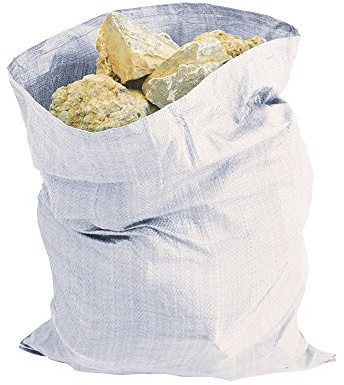 Silverline 633761 hållbara skräpsäck, 5-pack 900 x 600 mm