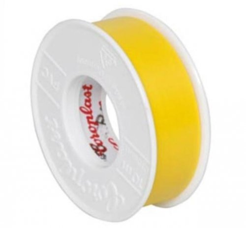 Isolierband, PVC, 10 m, gelb, COROPLAST