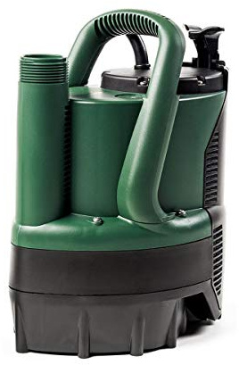 DAB VERTY NOVA 200 M-A Flachsauger-Tauchpumpe - 7.600 L/Std. - 300W - Förderhöhe 7 m - Korngröße 5 mm - Schwimmer - Tauchpumpe - Flachsaugerpumpe