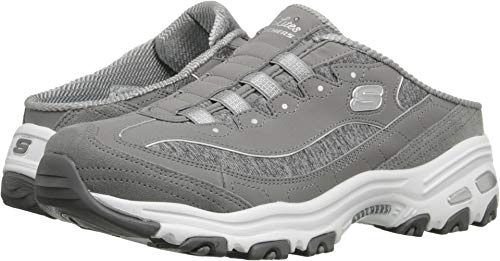 Skechers Sport D'Lites Schlupfschuhe für Damen, D Lites Grau Weiß, 41 EU