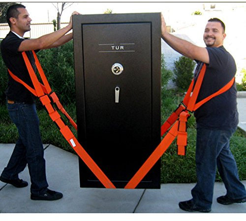 Sistema di sollevamento e trasporto per 2 persone, sollevamento e tracolla: facile sollevamento, trasporto, spostamento di mobili, elettrodomestici, materassi per oggetti