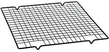 XMING Set of Five Square Non-Stick Spray Painted Cooling Racks Wire Mesh Racks Cake and Bread Baking Cooler Mesh Cooling Racks (Size : 27.5 * 25cm)