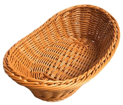 Gadpiparty Mini-dekorationskorb Zum Flechten Als Osterkorb Diy-aktivitätskorb Kreative Strickkorb-requisiten Mikro-tischdekoration Für Zuhause Und Schule Ohne Griffe Platz Für Zwei Walnüsse