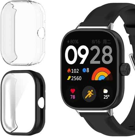 ToVioc Funda con Protector Pantalla para Xiaomi Redmi Watch 4