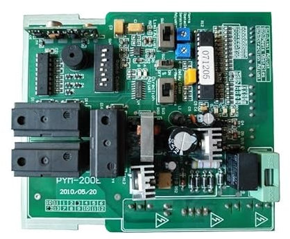 Scheda logica di ricambio per operatore cancello, Scheda di controllo Pannello di controllo elettrico Scheda PCB for apricancello scorrevole con telecomando per motore cancello scorrevole e accessori(