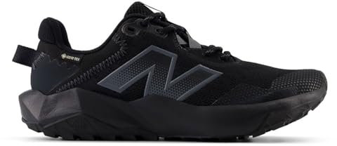 New Balance Femme DynaSoft Nitrel v6 Gore Tex Chaussure de Trail, Black/Black/Phantom, 36.5 EU