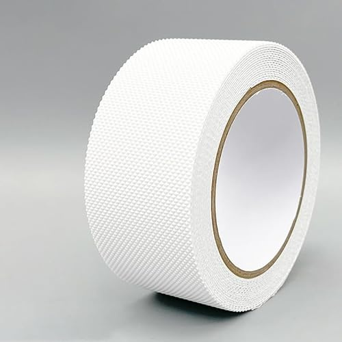 Guest Ruyunlai Tapetenbordüre selbstklebend zum Aufkleben für Wohnzimmer Küche Badezimmer Abnehmbare Wasserdicht Bodenleiste PVC Dekorative Bordüre Weißes Diamantmuster 5cm X 500 cm