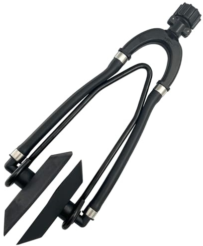 Asukohu Kit de enjuague con motor de a bordo, manguitos redondos/rectangulares de 5/8 pulgadas, conexión estándar para manguera de jardín