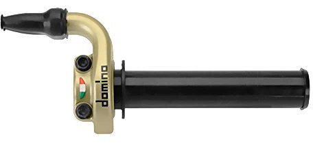 Domino Gasgriff KRR 03 ohne Griffgummi gold 3484.03-01 Motorrad