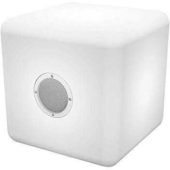 Bigben Interactive btcblights stéréo 10 W Cube Blanc Haut-Parleur Portable