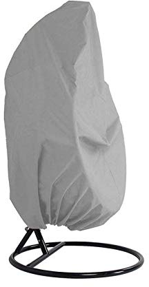 Xinyanmy Hängesessel Schutzhülle Schwebesessel Terrasse Schaukelstuhl Abdeckung Wasserdicht 210D Oxford-Stoff Outdoor Patio 190 x 115 cm