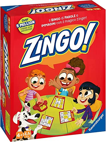 Ravensburger - Zingo!, Gioco da tavolo bambini 4+, 2-6 giocatori