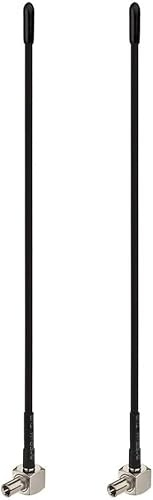 4G LTE Antenna Mini Soft Whip TS9 Antenna Compatible with Verizon AT&T T-Mobile Sprint 4G LTE Mobile Hotspot MiFi Router Cellular Mobile Broadband Modem USB Modem Dongle Adapter 2pack