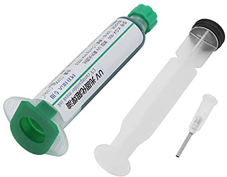Leiterplatten Schutzlack,Lötstopplack,Kgx-900 Grüne Uv-Härtende Lötstopptinte 10 Cc Mit Drückerel Für Pcb-Löt-,Löt- Und Hartlötgeräte
