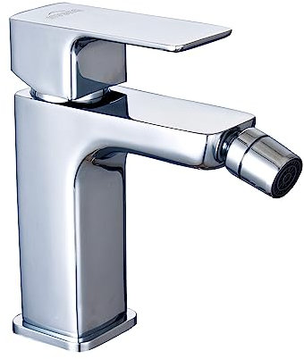 KOLMAN Bidetarmatur Bidetbatterie Chrom NYKS Wasserhahn Bidetmischer Bidetbatterie