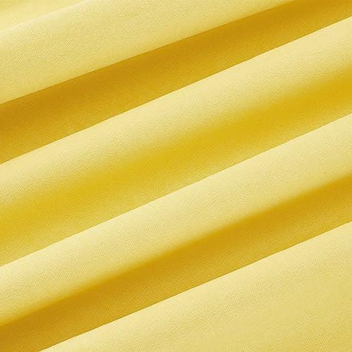GORGECRAFT 2 Sheets 100x43cm Book Cloth Fabric Surface Book Binding Materials Velvety Paper Book Binding Sheets Chipboard Decorative Binders Board Sheet Supplies for Book Cover Materials(yellow)