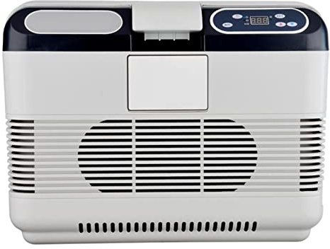 TQQEPOOL Car Fridge 12v 15L Car Mini Fridge Car Refrigerator Portable Quiet Camping Fridge Freezer For Camping Campervan Vehicle Truck Travel